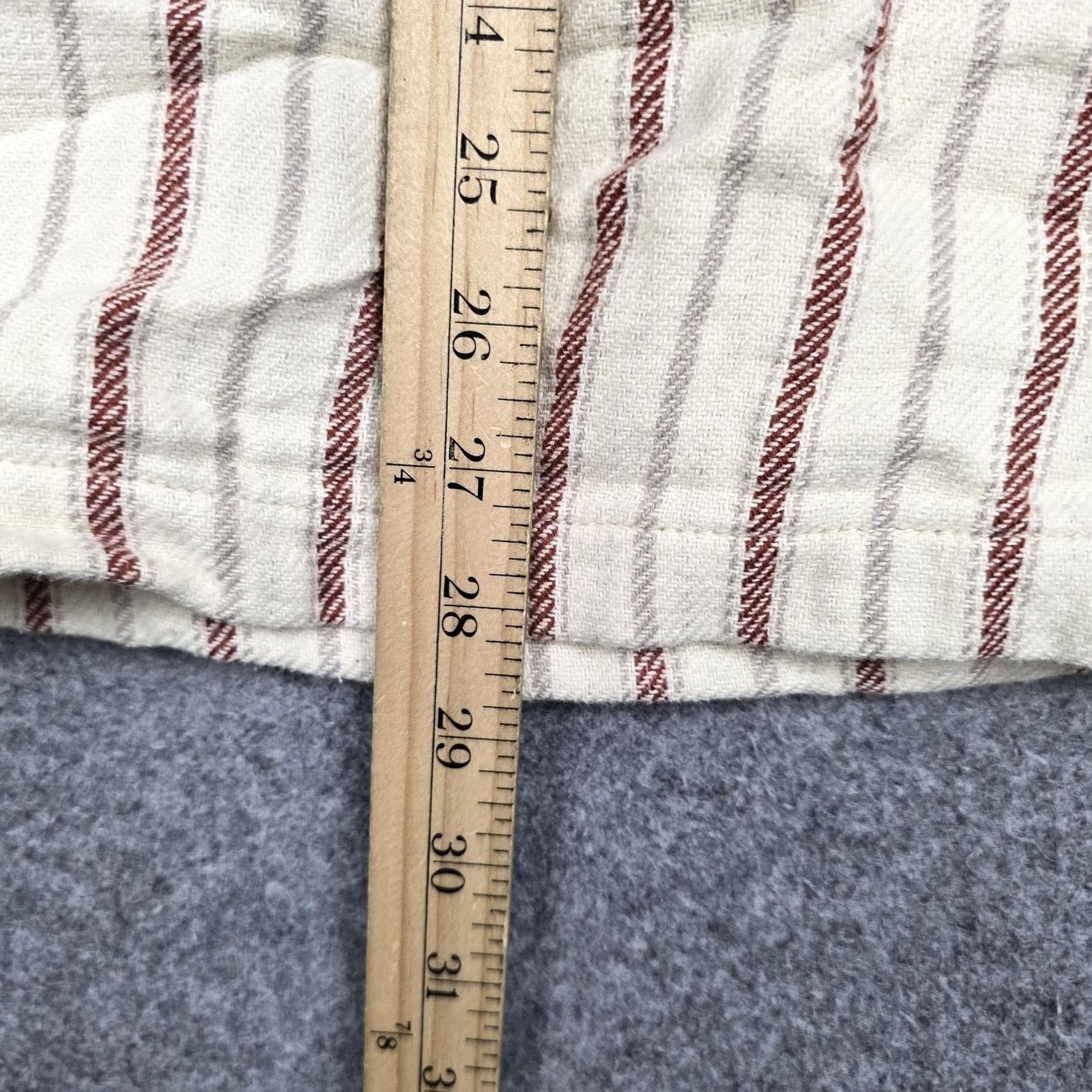 Vintage Sahalie Hoodie Mens XL White Striped Knit Cotton Baja Pullover Pockets Casual Size US XL / EU 56 / 4 - 7 Thumbnail