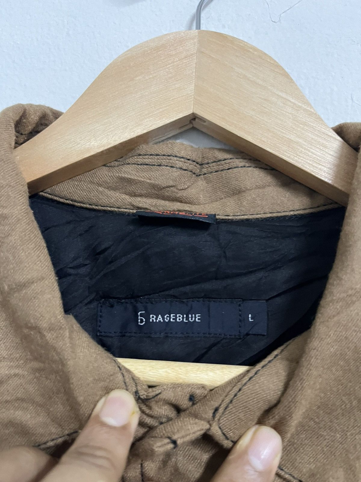 Japanese Brand 💥Rageblue Newsboy Soft Wool Jackets Size US L / EU 52-54 / 3 - 7 Thumbnail