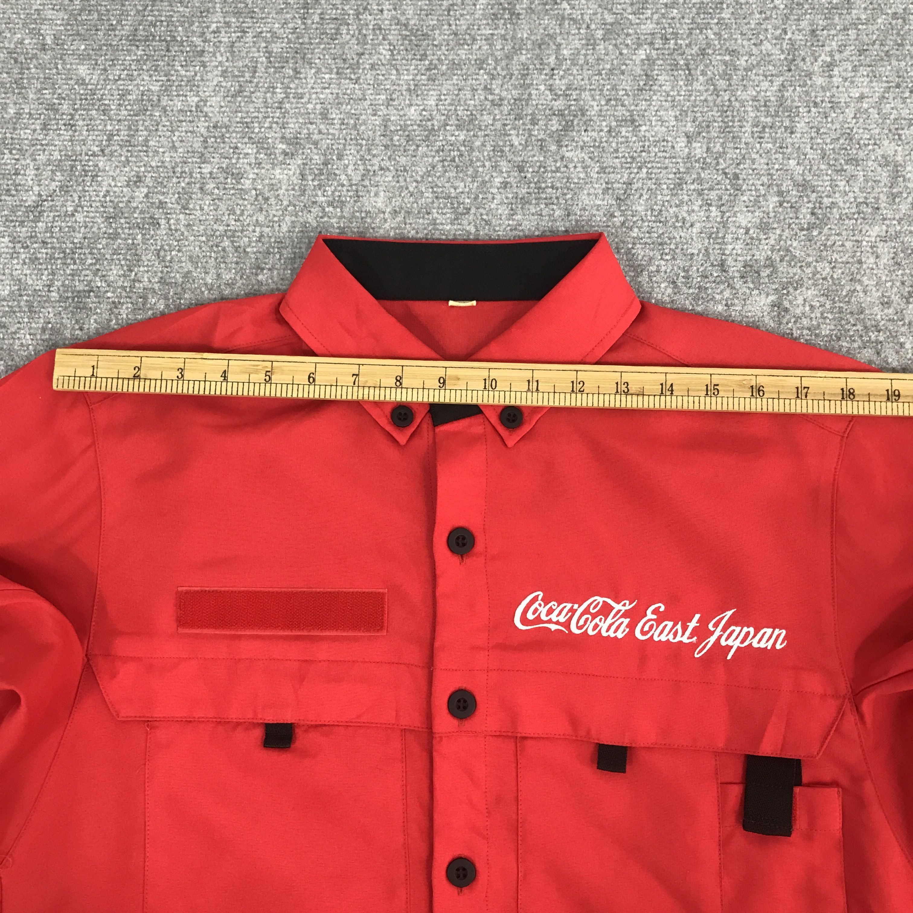 Coca Cola Rare Coca Cola East Japan Worker Button Up Shirt Size US M / EU 48-50 / 2 - 5 Thumbnail