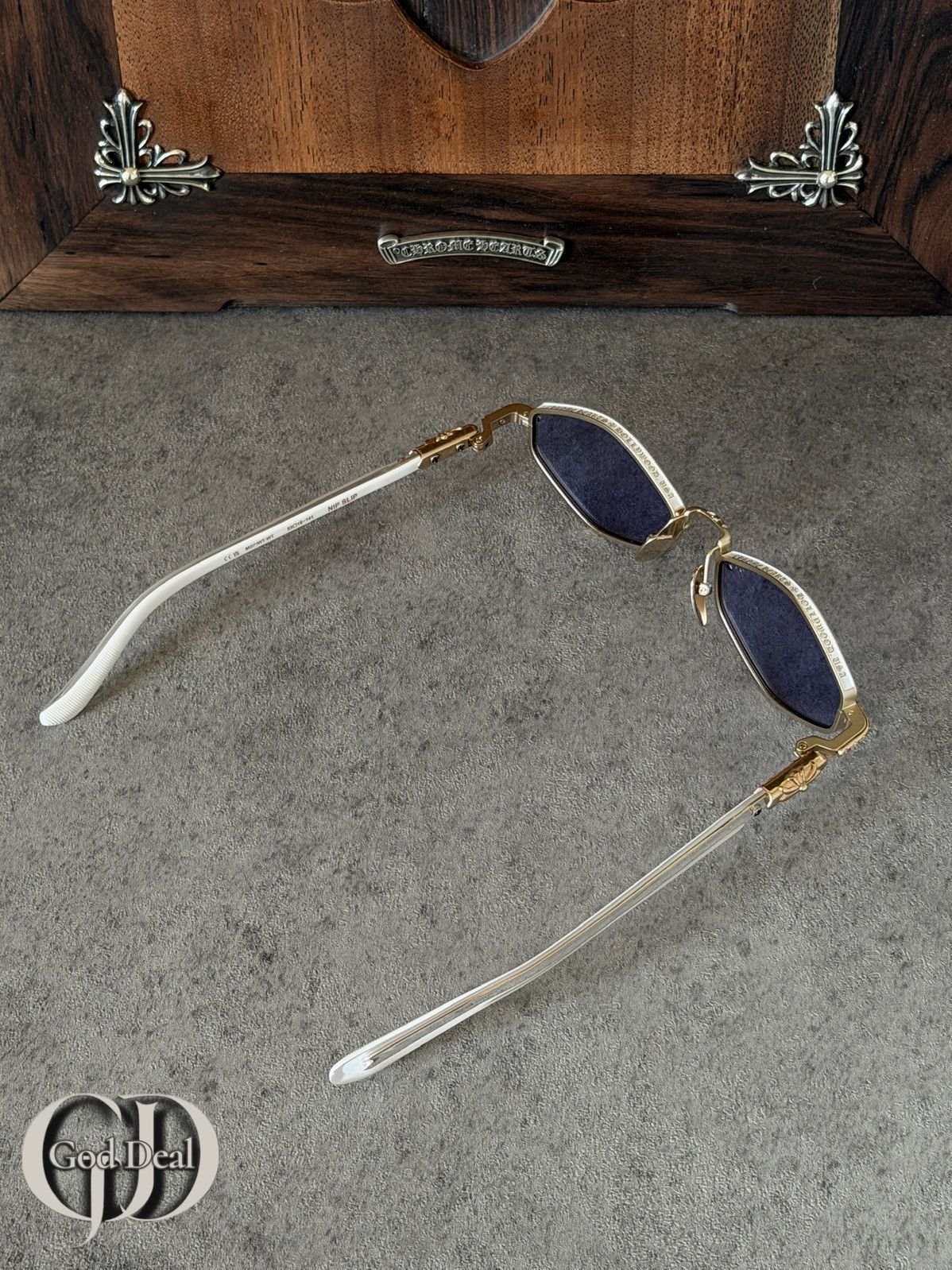 Chrome Hearts Chrome Hearts "NIP SLIP" Sunglasses Size ONE SIZE - 18 Thumbnail