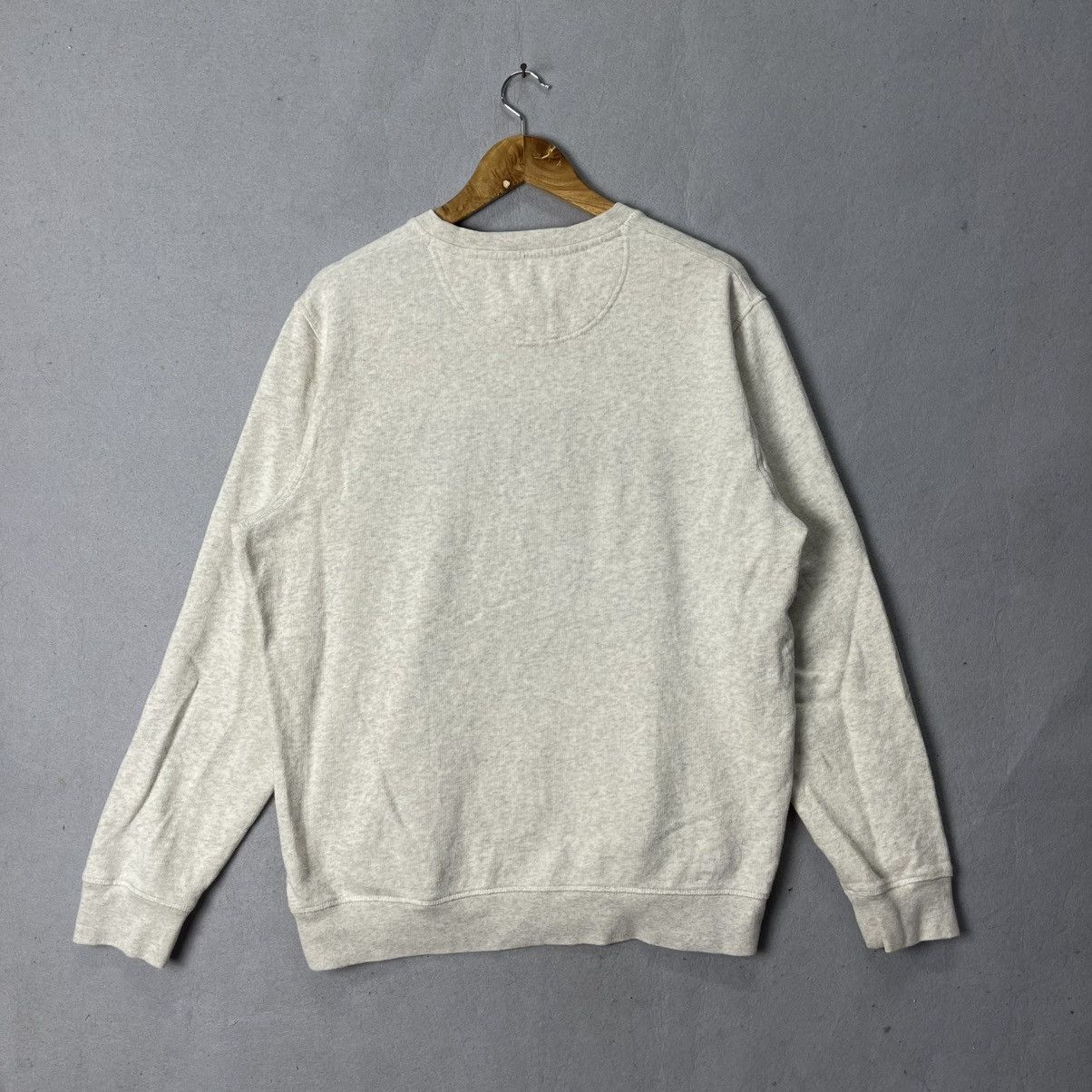 Barbour Barbour Arc Logo Crewneck Sweatshirt –Heather Grey (Size XL) Size US XL / EU 56 / 4 - 6 Thumbnail