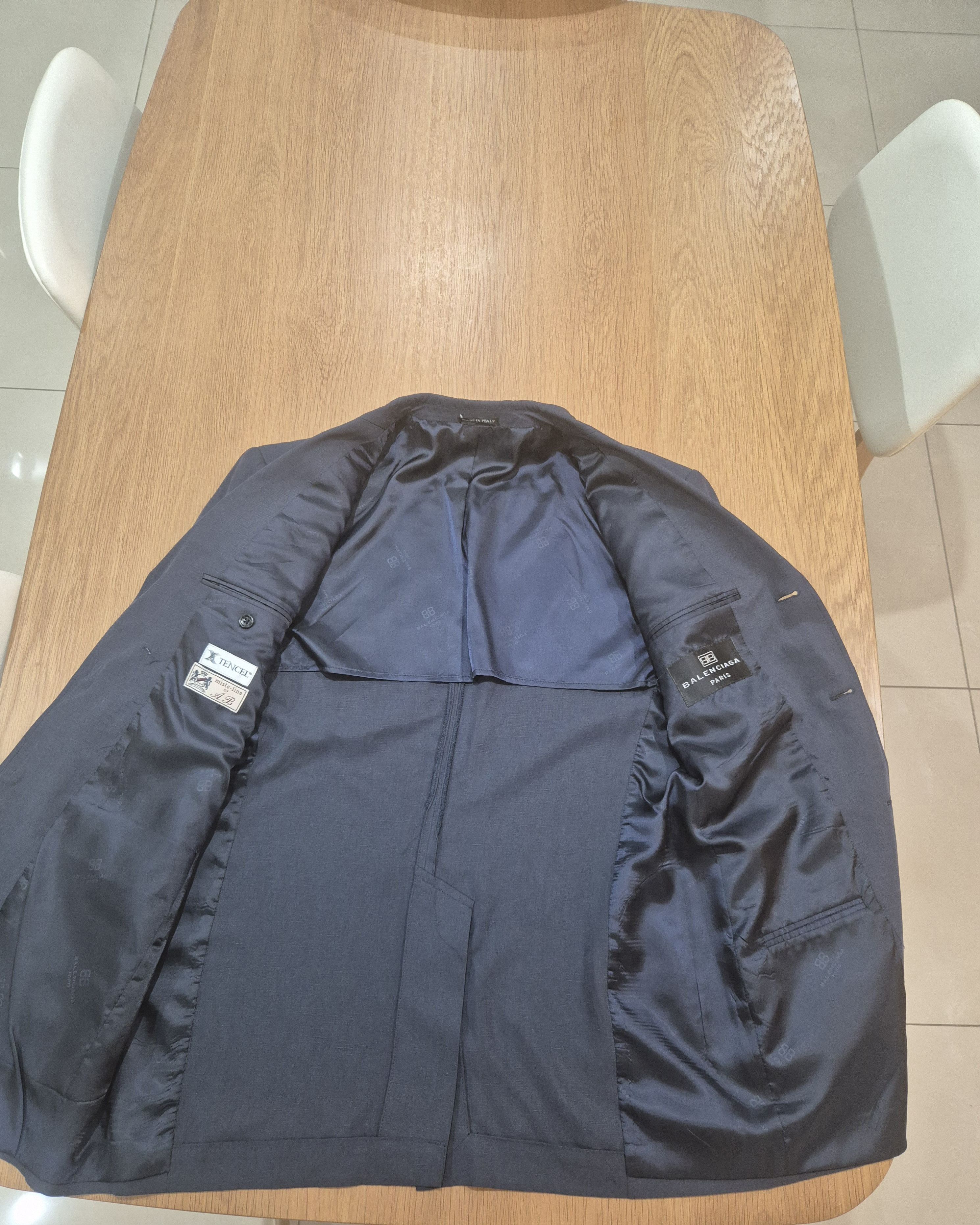 Balenciaga Balenciaga Navy blazer Size US M / EU 48-50 / 2 - 2 Thumbnail