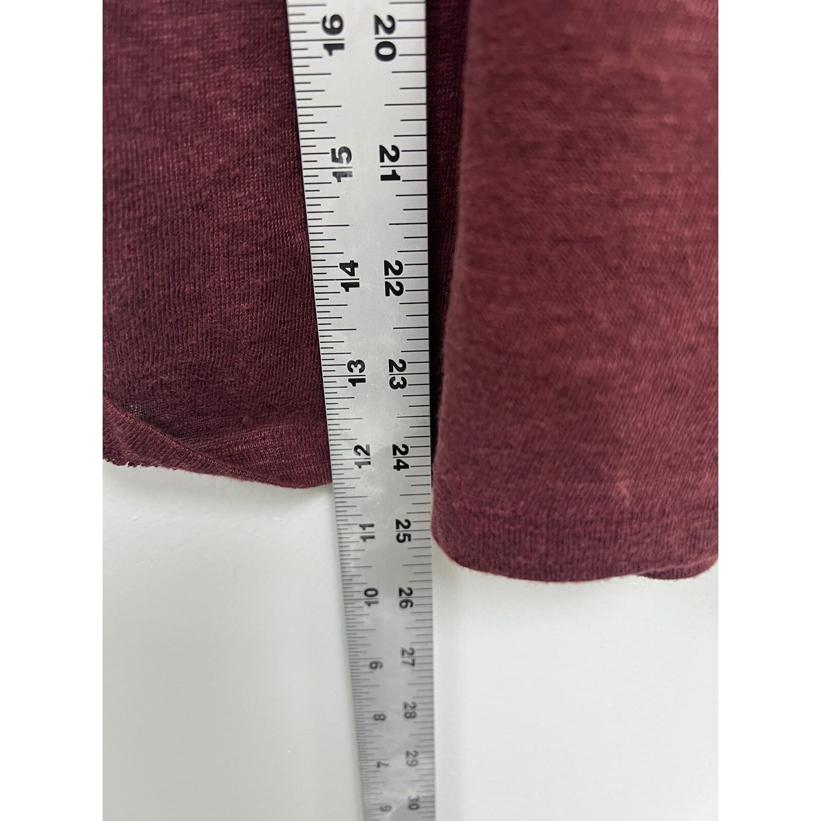 Allude ALLU Women Short Sleeve linen Blend T-shirt Size M A001923 Size M / US 6-8 / IT 42-44 - 3 Thumbnail