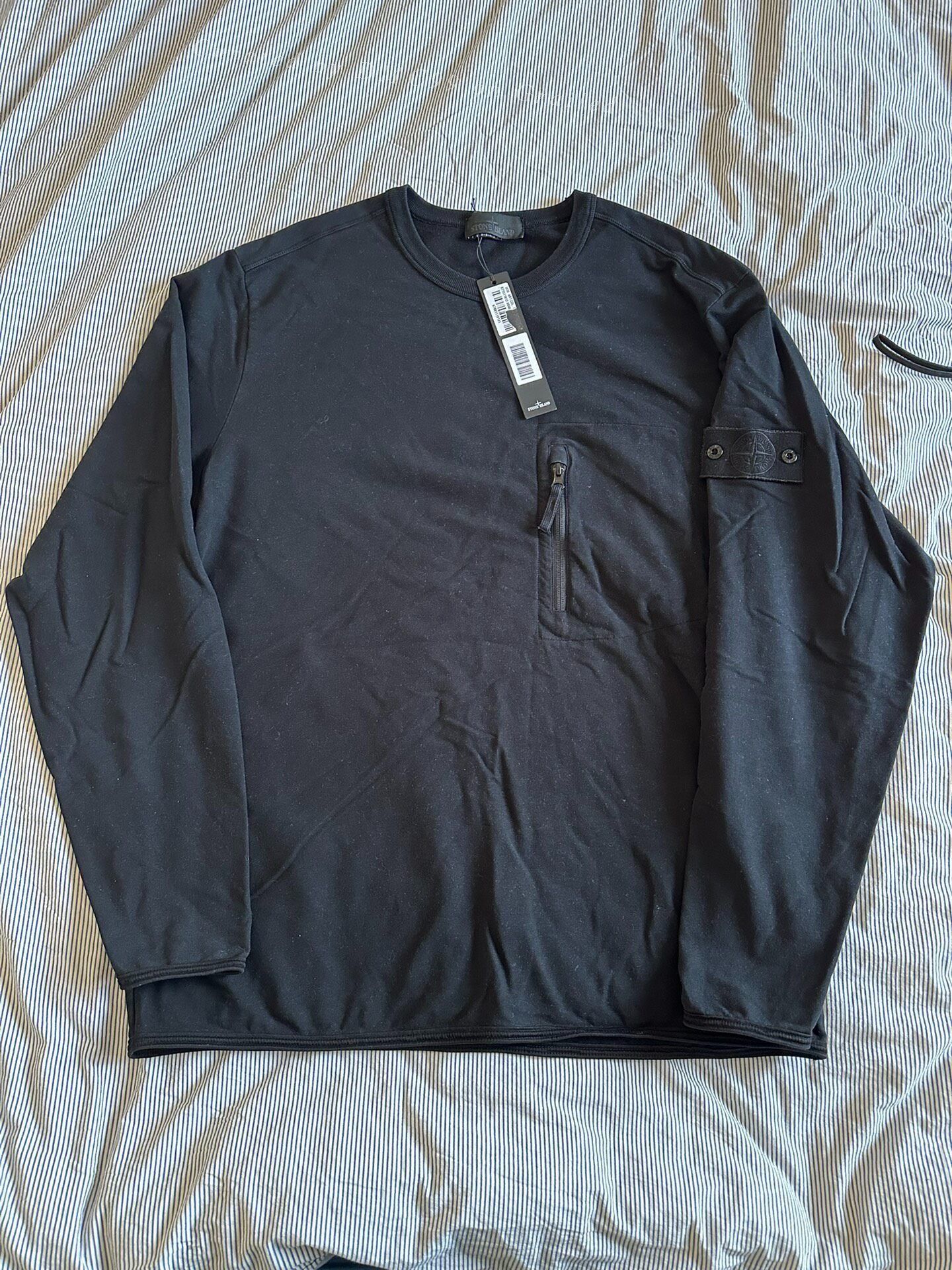 Stone Island Stone Island Black Label Ghost Crewneck Sweatshirt Size US XXL / EU 58 / 5 - 1 Thumbnail