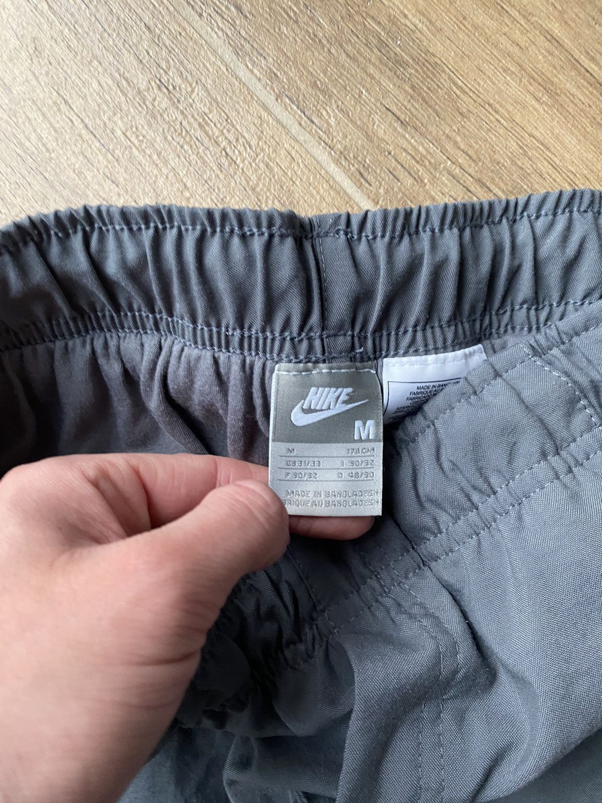 Nike Nike Vintage Pants Nylon Baggy Drill Japanese Y2K Sweatpants Size US 32 / EU 48 - 12 Thumbnail