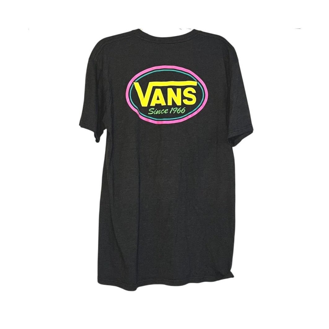 Vans Vans Graphic Tee Dark Charcoal Grey Skate Streetwear L Size US L / EU 52-54 / 3 - 3 Thumbnail