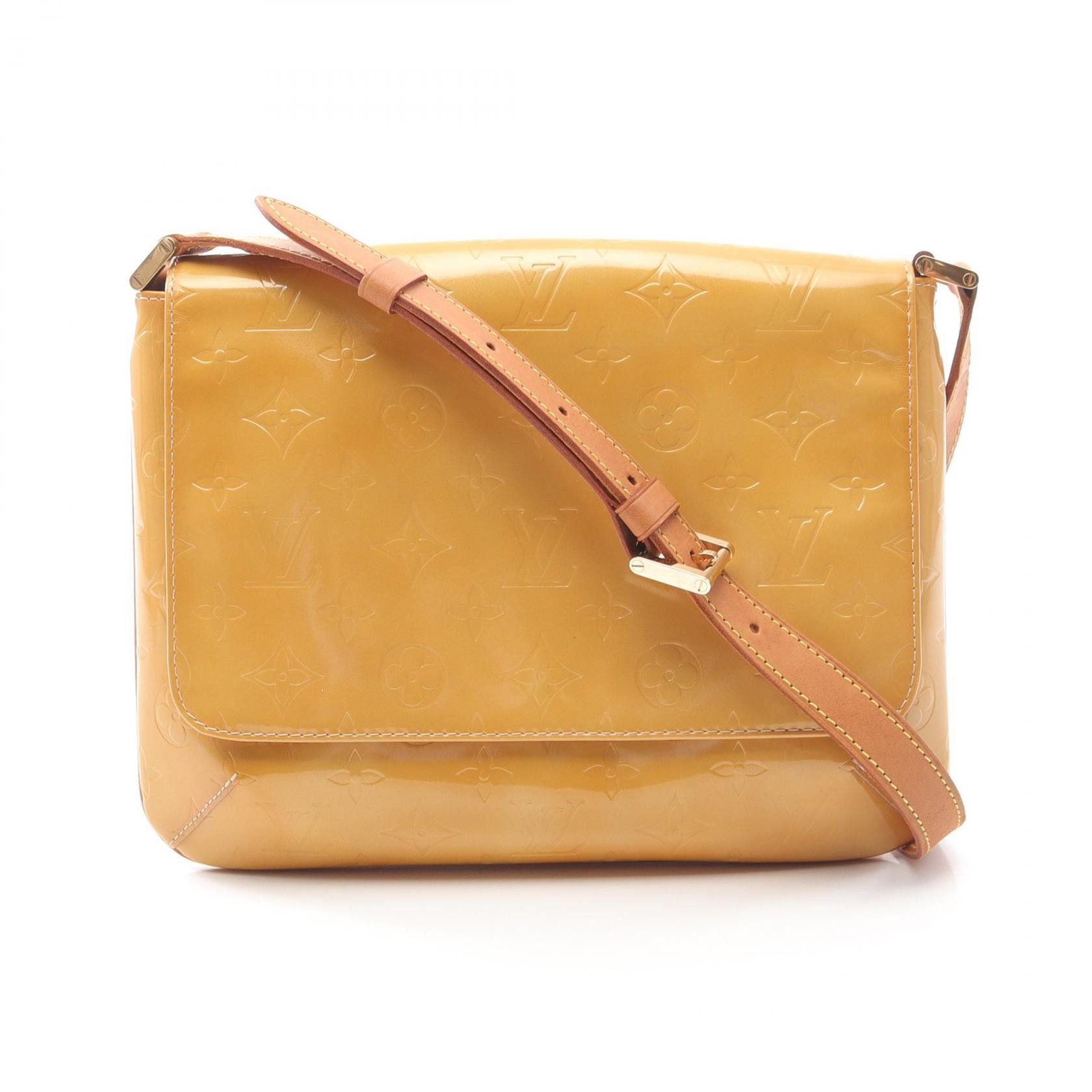 Louis Vuitton Louis Vuitton Vernis Thompson Street Shoulder Bag M91008 Enamel Shoulder Bag M91008 in Yellow, Women's