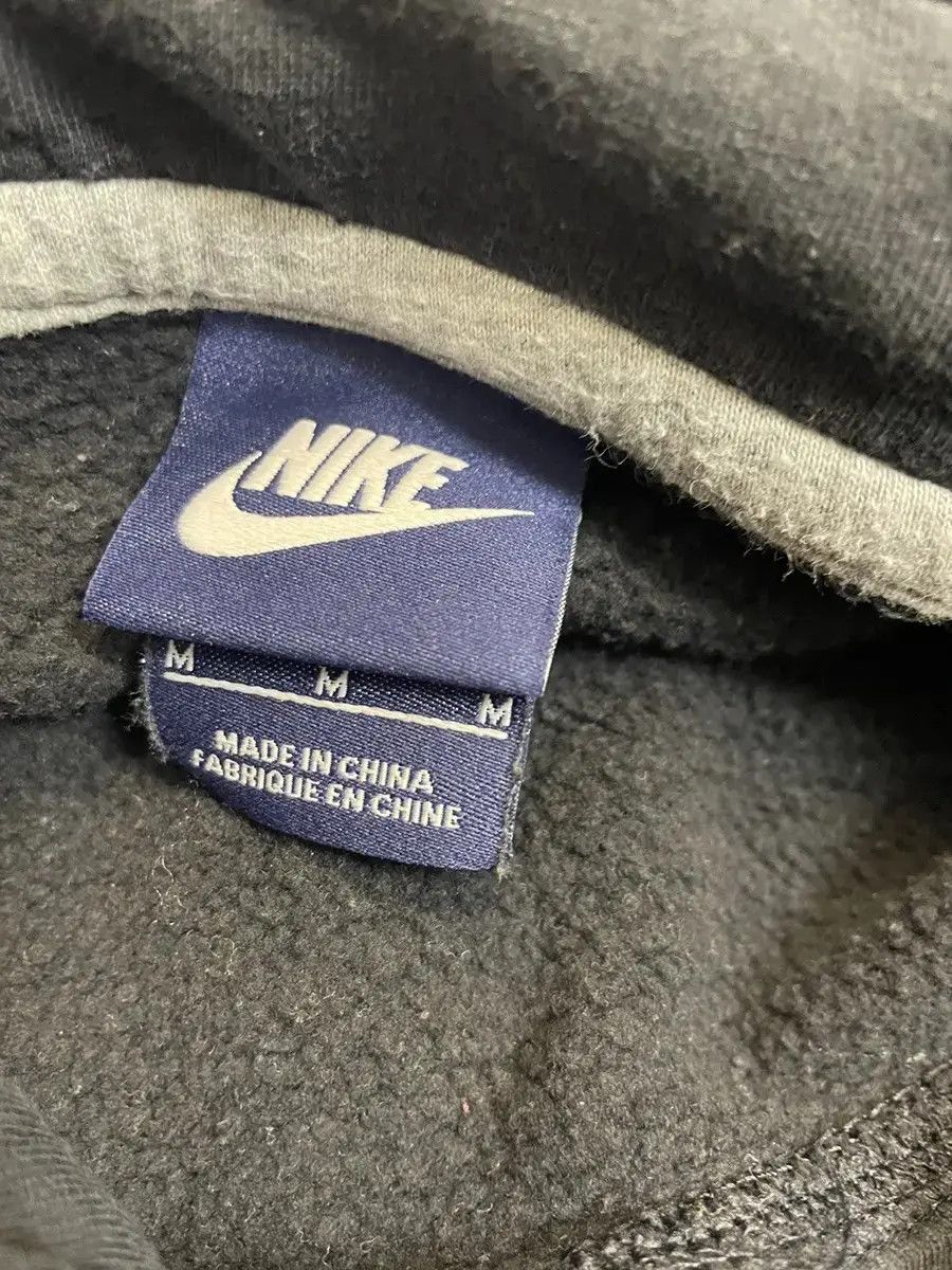 Nike Vintage Nike Hoodie Black Swoosh Medium Pullover Sweatshirt Size US M / EU 48-50 / 2 - 3 Thumbnail