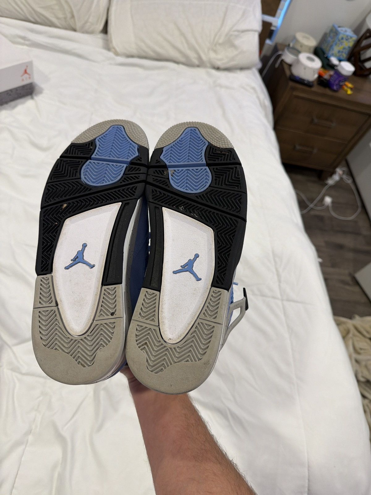 Jordan Brand AirJordan 4 Retro ‘University Blue’ Size US 9.5 / EU 42-43 - 5 Thumbnail