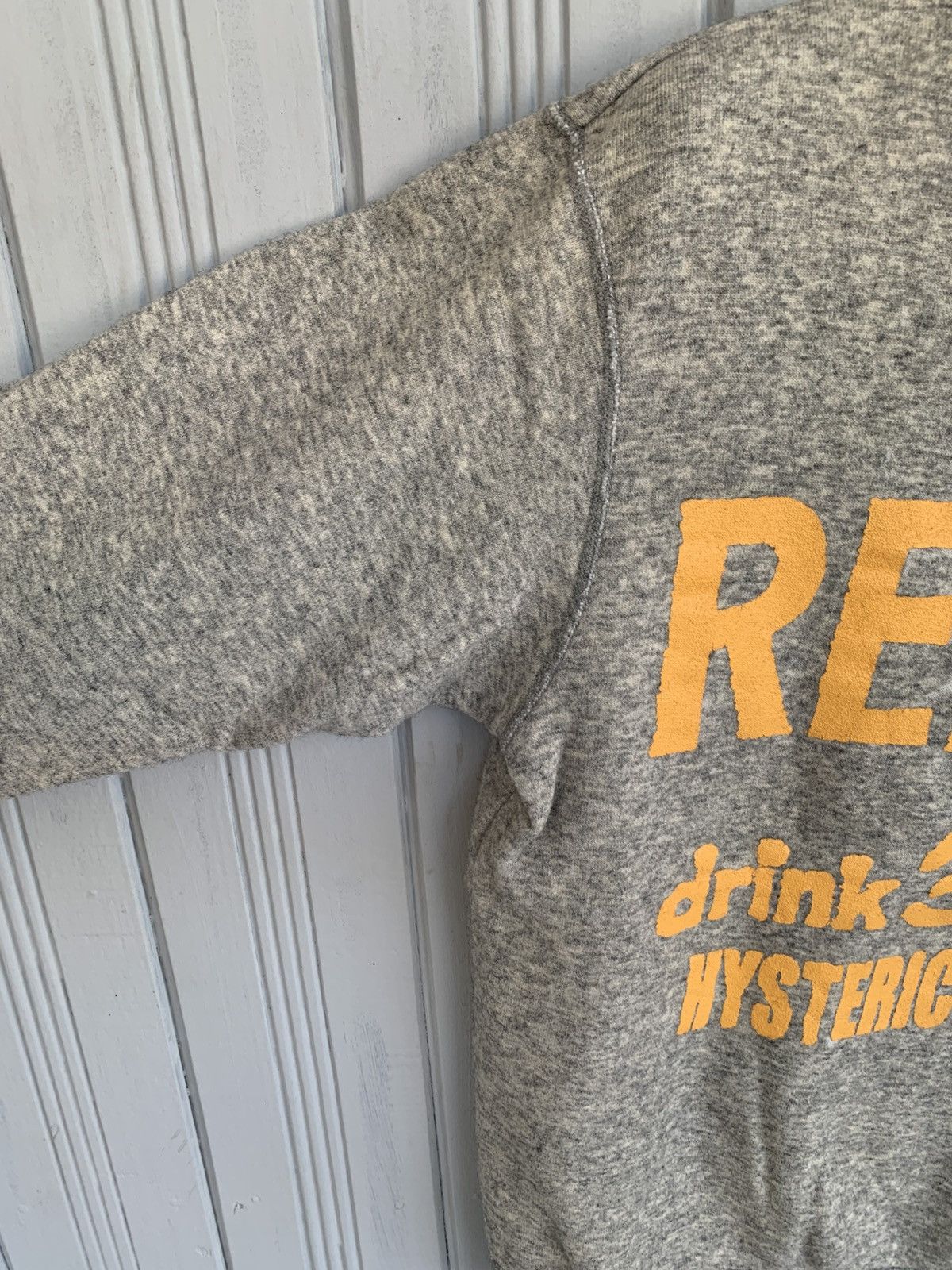 Hysteric Glamour Hysteric Glamour Super Relax Adult Gray Crewneck Sweatshirt Size US S / EU 44-46 / 1 - 10 Thumbnail