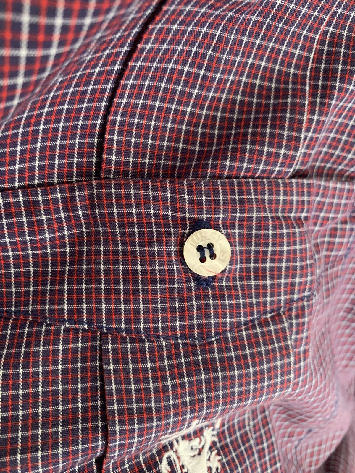 Stussy OG vintage stussy multi pocket button up shirt Size US L / EU 52-54 / 3 - 6 Thumbnail