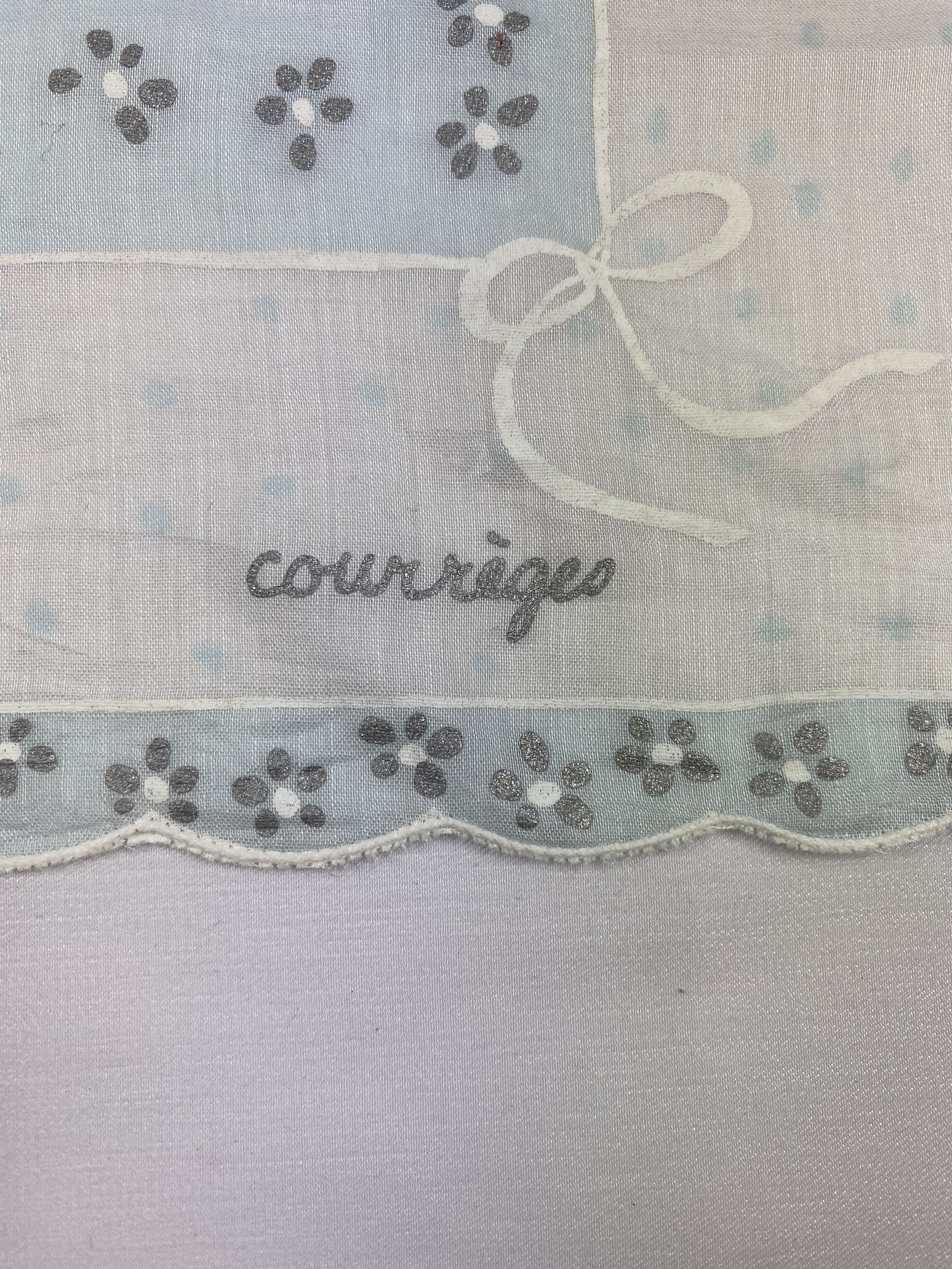 Courreges × Vintage Courreges Handkerchief / Bandana / Neckerchief Size ONE SIZE - 5 Thumbnail