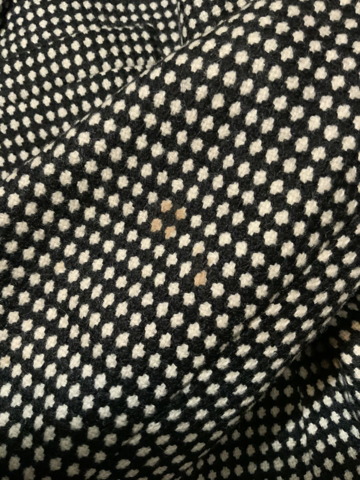 Versace Vintage V2 Versace Polka Dot Wool Evening Blazer Jacket Size 52R - 7 Thumbnail