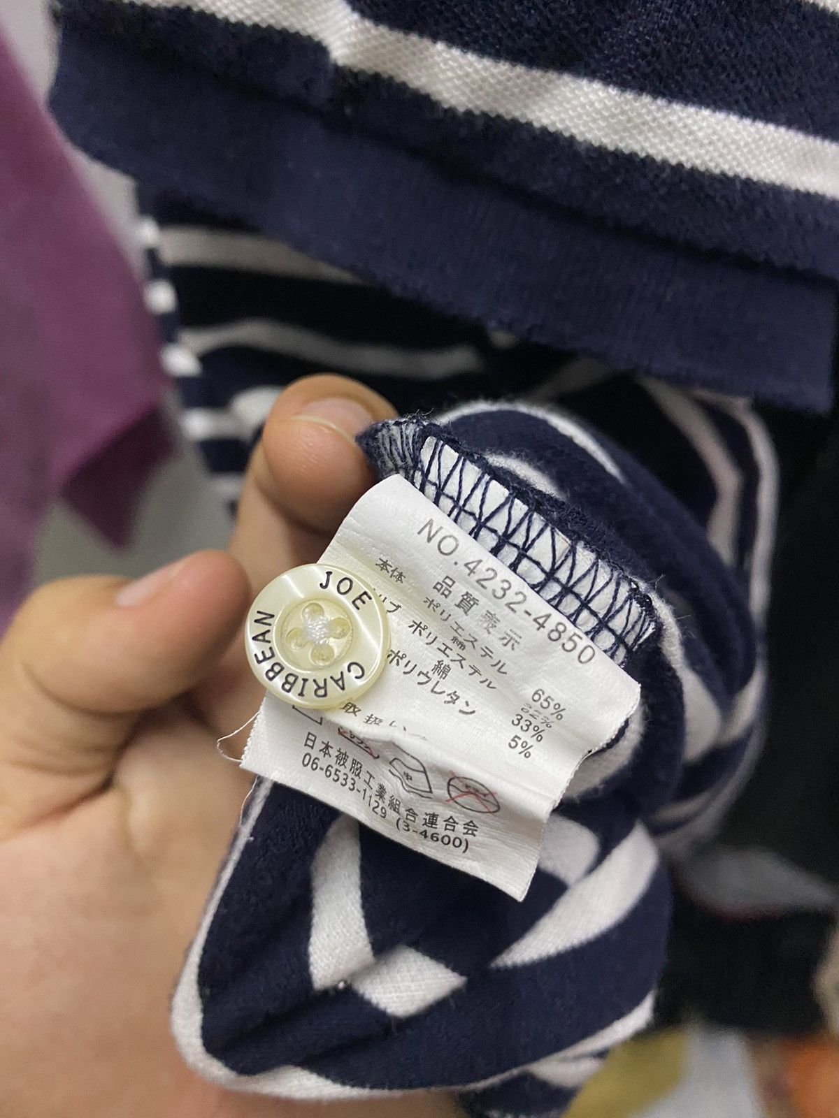 Caribbean × Japanese Brand Carribbean Joe Polo Size US M / EU 48-50 / 2 - 5 Thumbnail