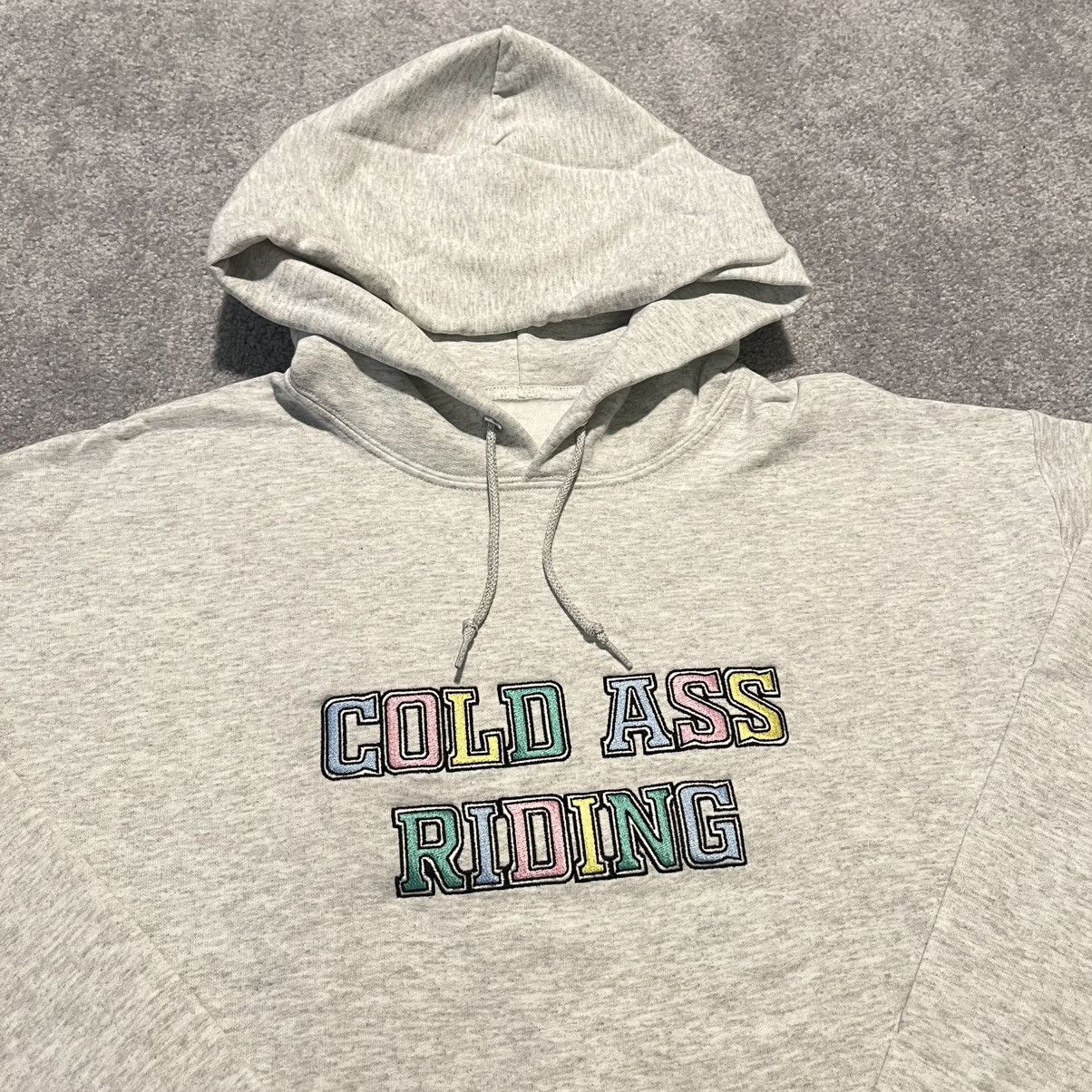 Other Brandon Buckingham Cold Ass Riding Merch Embroidered Hoodie Size US L / EU 52-54 / 3 - 2 Thumbnail