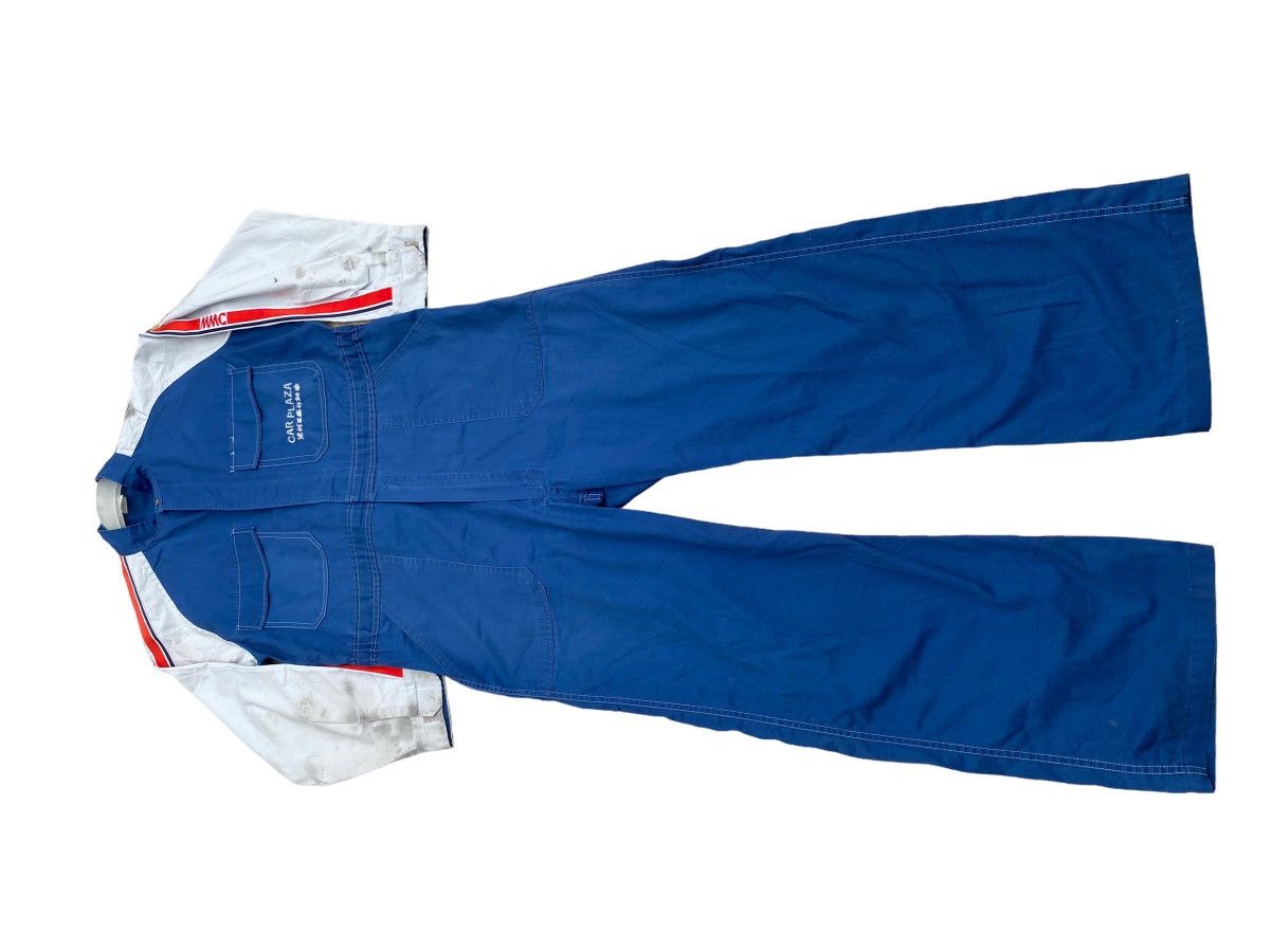 Japanese Brand Vintage Mitsubishi MMC overall Jumpsuit Size US 36 / EU 52 - 8 Thumbnail
