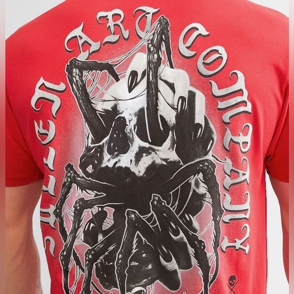 Designer NWT SULLEN ART COLLECTIVE INFESTED RED T-SHIRT SZ 2XL XXL Size US XXL / EU 58 / 5 - 2 Thumbnail