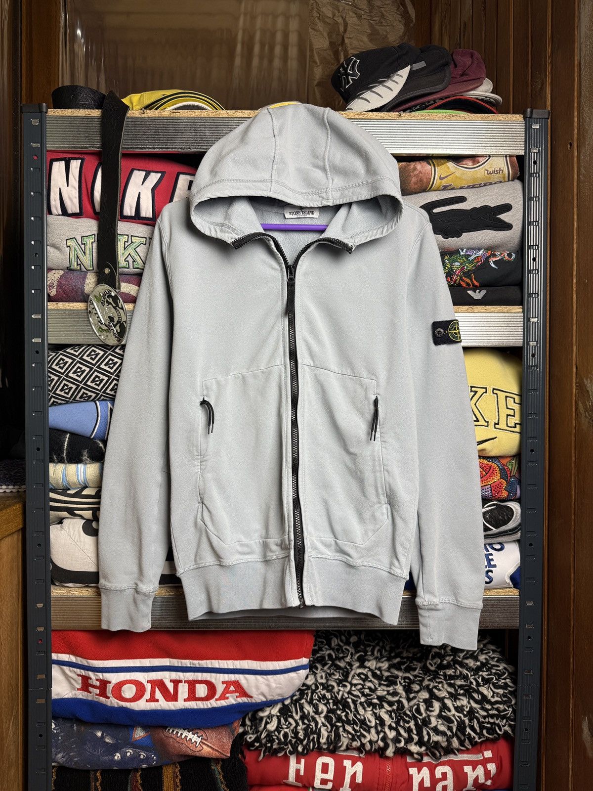 Stone Island Stone Island Zip Hoodie gray Size US S / EU 44-46 / 1 - 1 Thumbnail