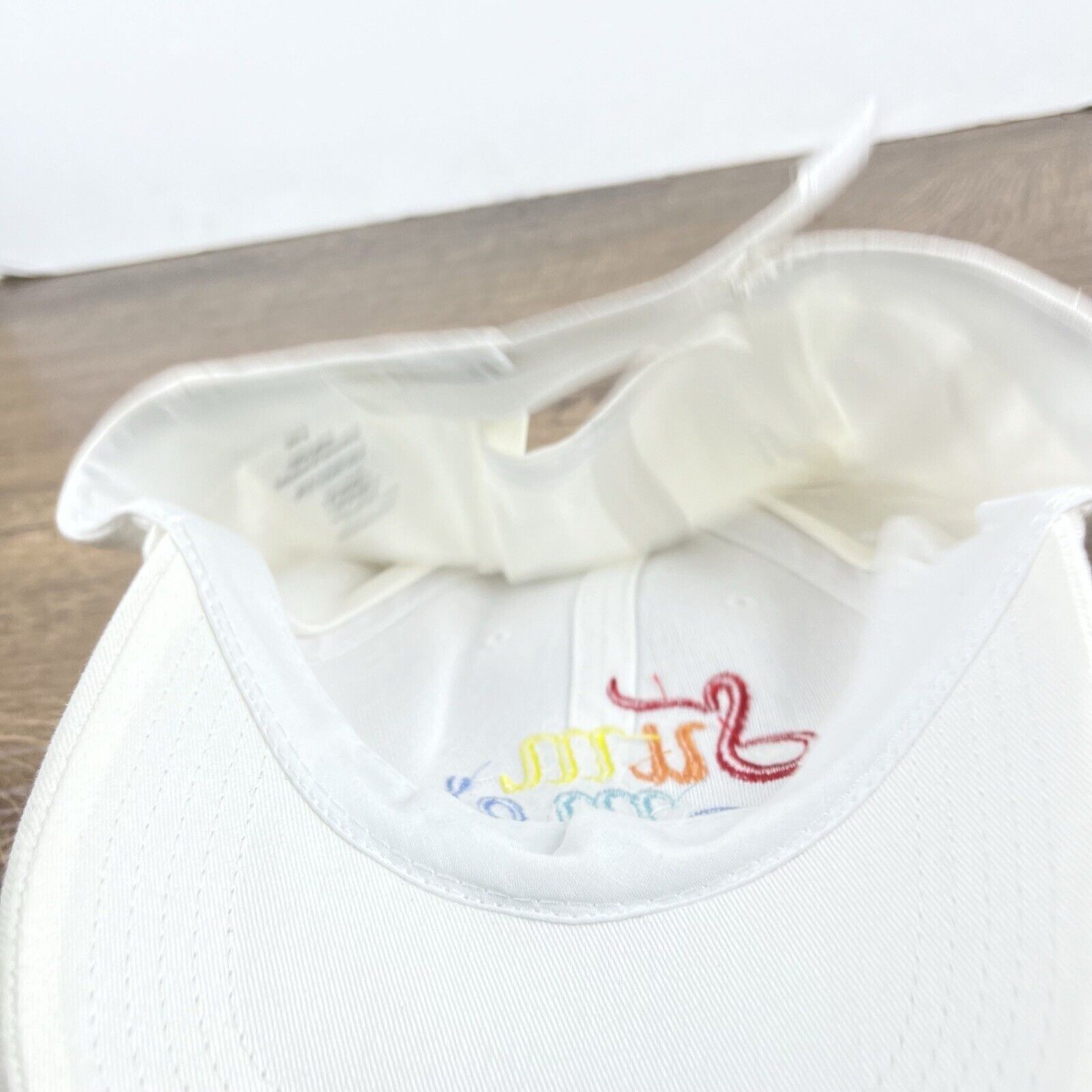 Other Summer Hat Summer Baseball Hat White Adjustable Hat White Ad Size ONE SIZE - 14 Thumbnail