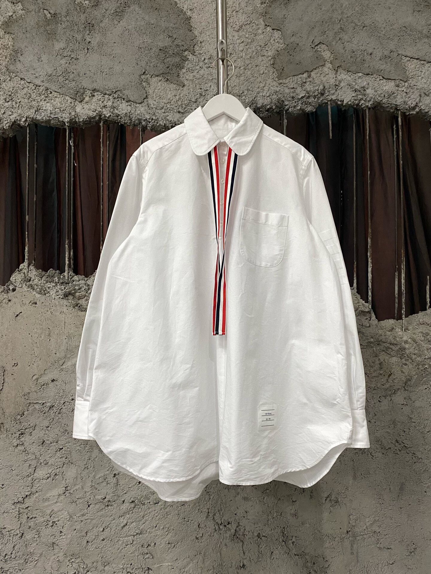 Thom Browne thom browne long sleeve white shirt Size US M / EU 48-50 / 2 - 1 Thumbnail