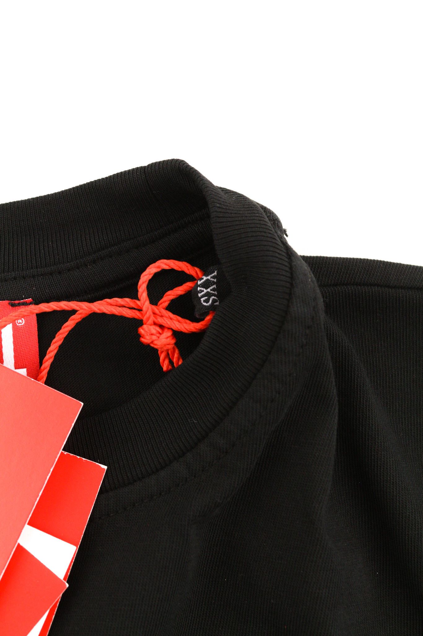 T-SLI-IND 2XS Black Short Sleeve Logo Tricot 40343