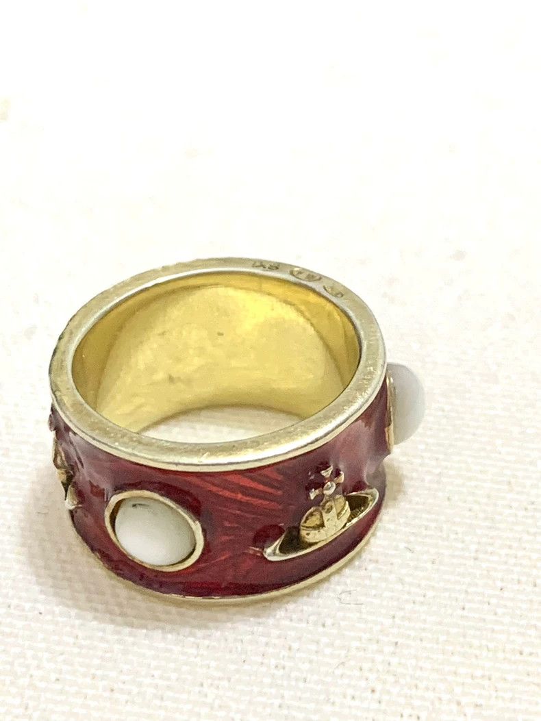 Vivienne Westwood Vivienne Westwood Vintage red king ring Size ONE SIZE - 3 Thumbnail