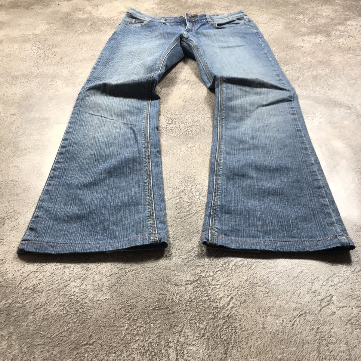 Vintage Vintage 90s Faded Distressed Baggy Jeans Grunge Skate 29 Size 29" - 1 Thumbnail