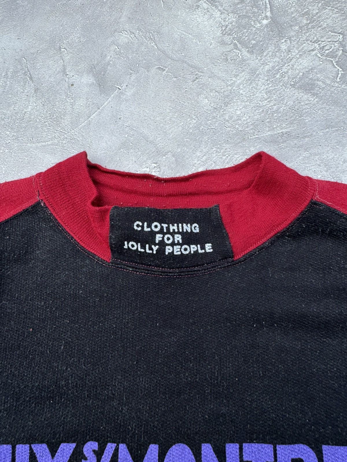 Vintage Vintage 80s Caux Montreux Italy Made Y2k Baggy Sweatshirt Size US XL / EU 56 / 4 - 4 Thumbnail