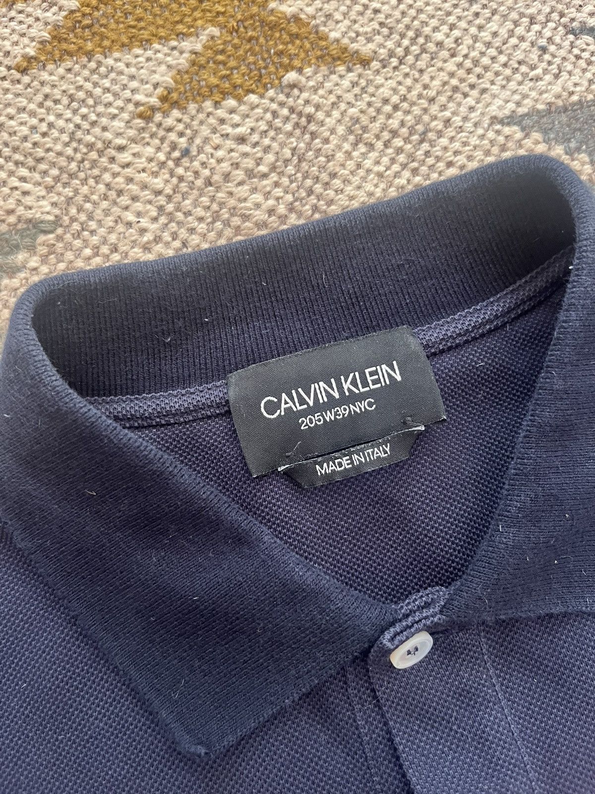 Calvin Klein 205W39NYC × Raf Simons Calvin Klein 205W35NYC Western Blue Polo by Raf Simons Size US S / EU 44-46 / 1 - 3 Thumbnail