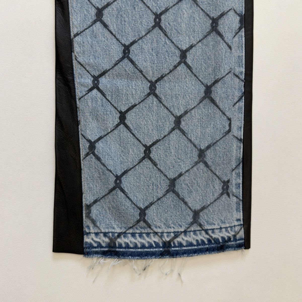 Gallery Dept. ‘Cage Ventura’ Print Washed Blue Jeans Size US 32 / EU 48 - 17 Thumbnail