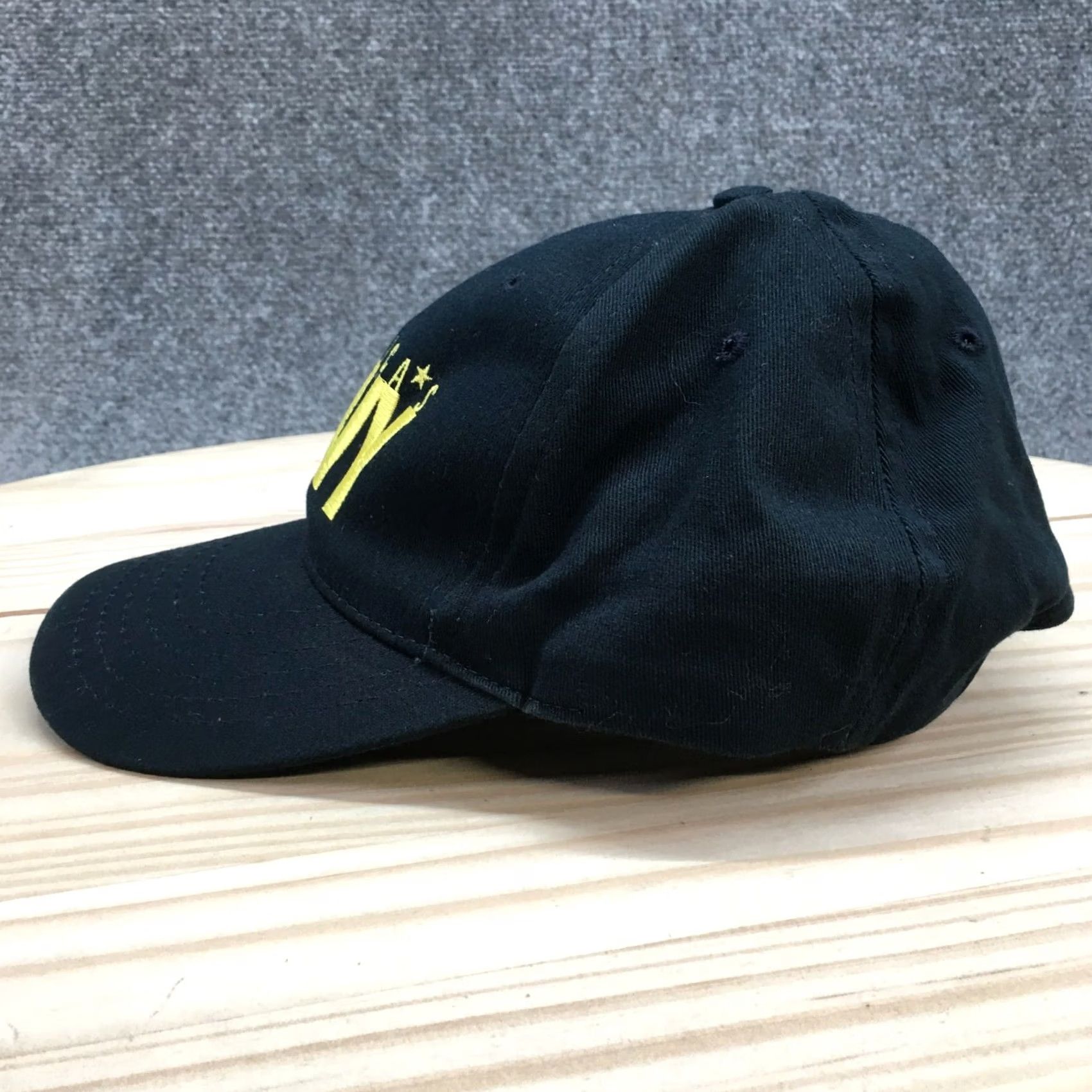 Vintage America's Navy Baseball Cap Hat Mens One Size Blue Embroidered Logo Adjustable Size ONE SIZE - 4 Thumbnail