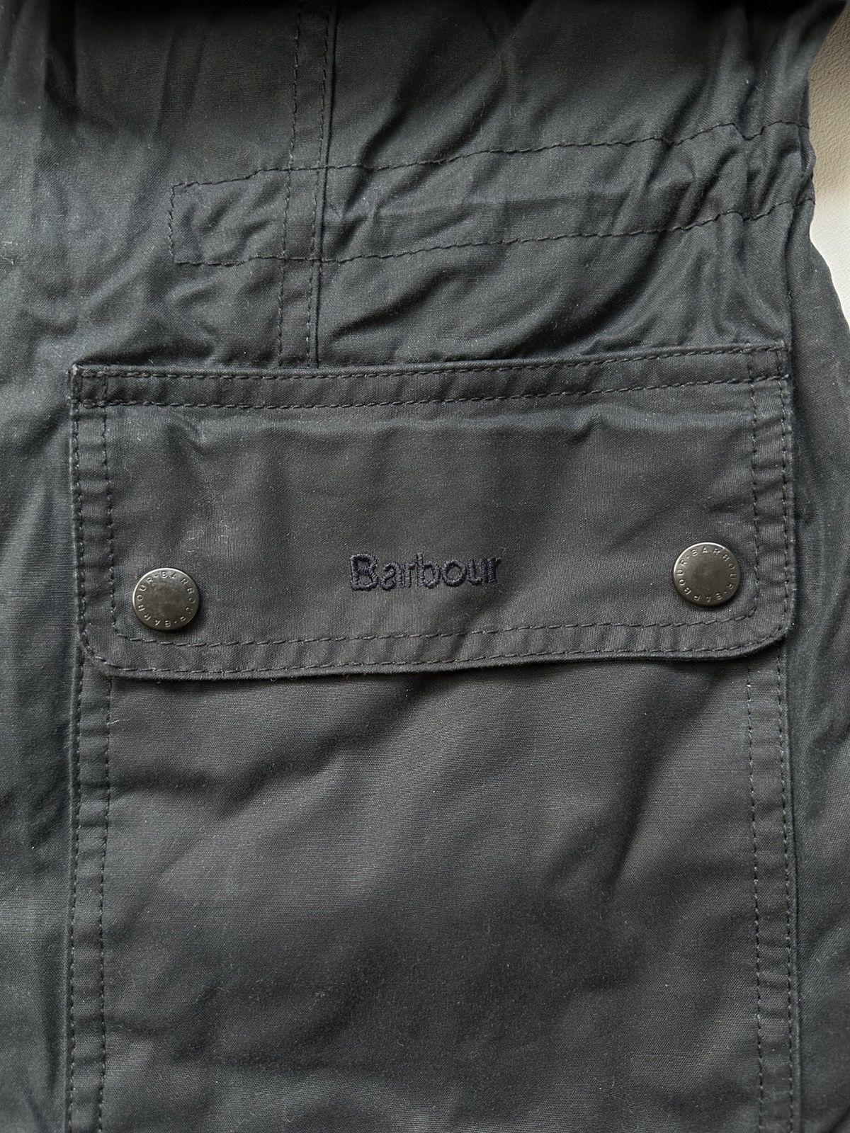 Barbour Barbour Orkney Waxed Jacket Hooded Womens Size L / US 10 / IT 46 - 12 Thumbnail