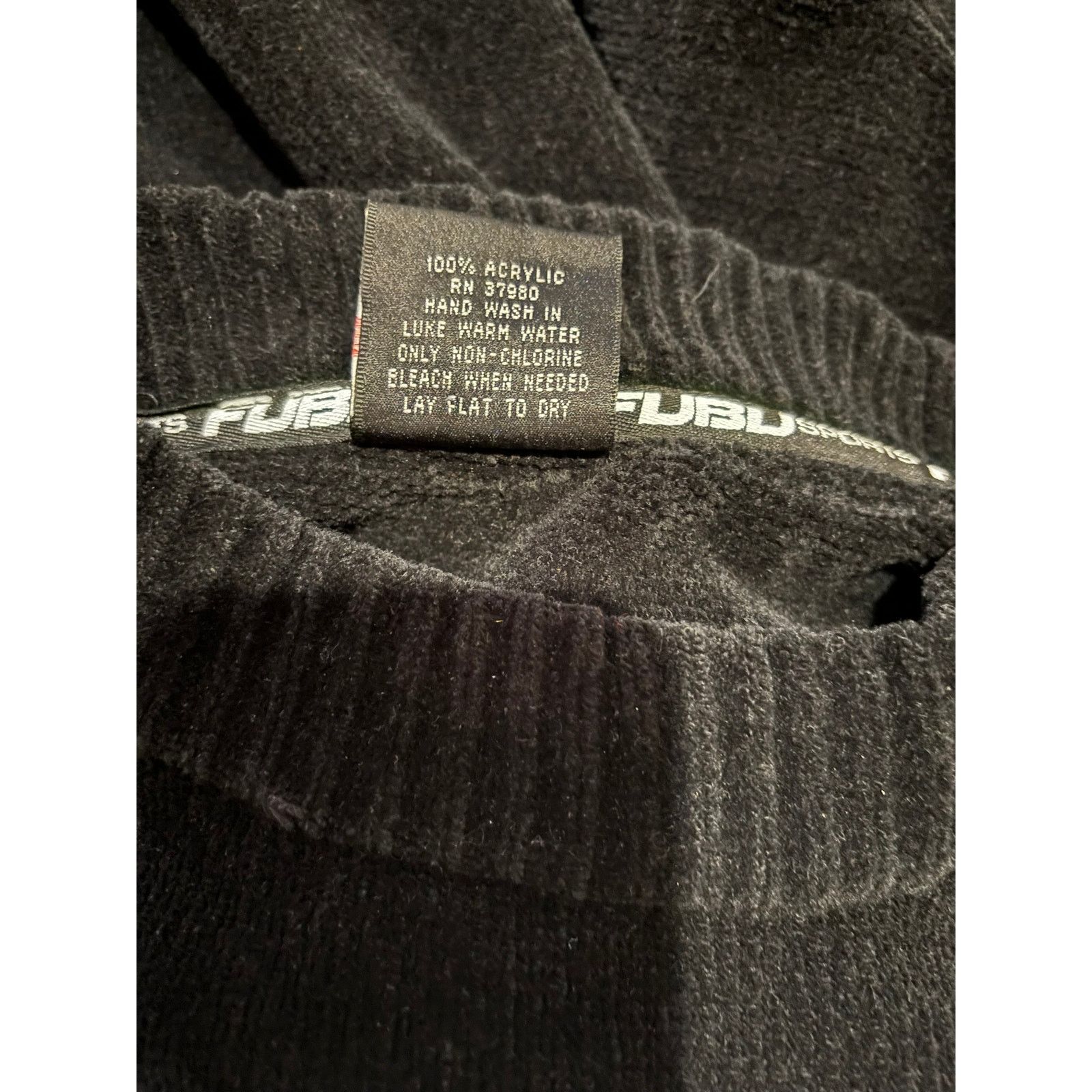 Fubu Retro 1992 FUBU Sports Sweater Mens Size XL Black Mock Neck Size US XL / EU 56 / 4 - 12 Thumbnail