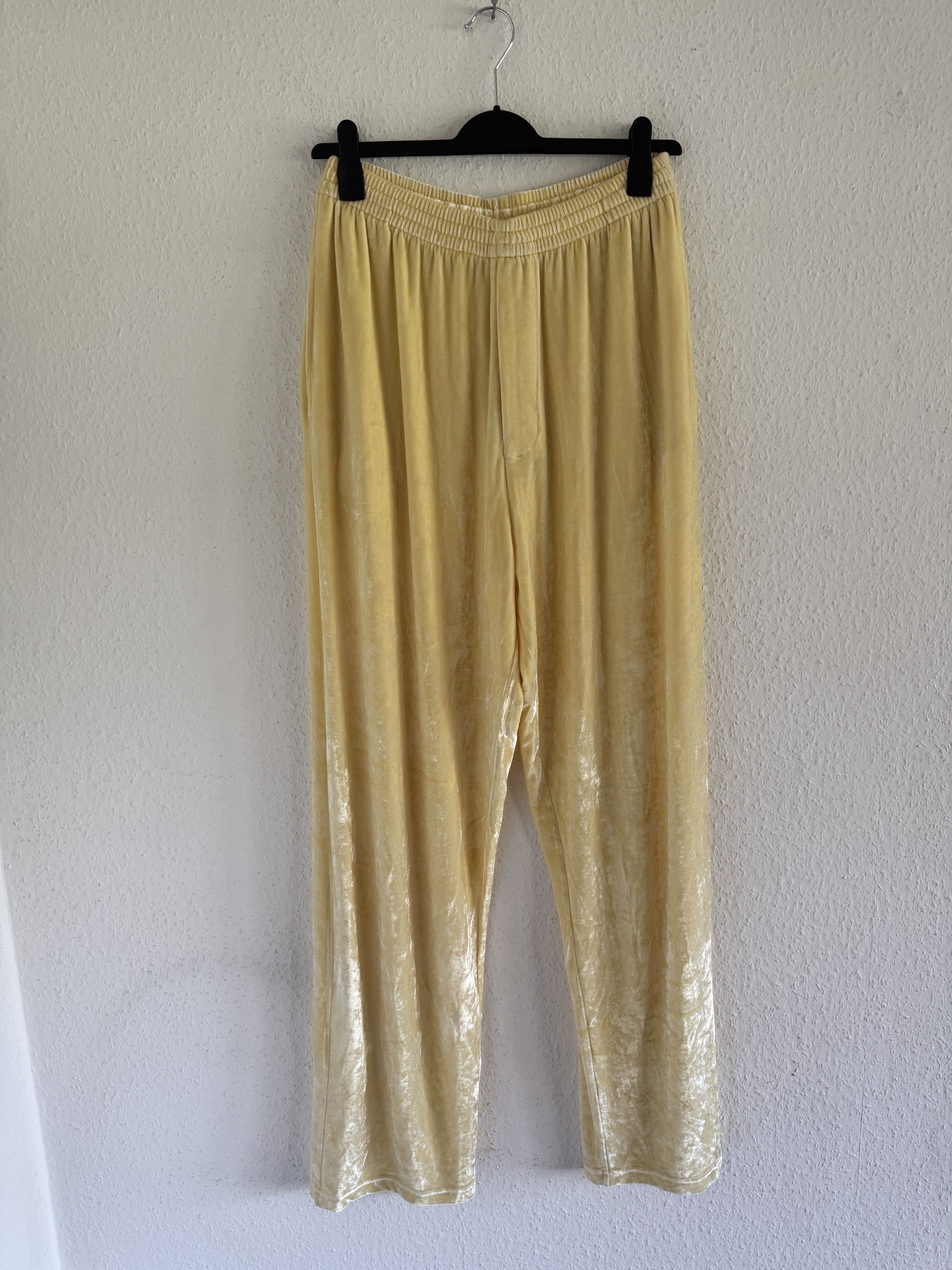 Balenciaga Balenciaga Shiny Velvet Straight Leg Trousers Size US 30 / EU 46 - 3 Thumbnail
