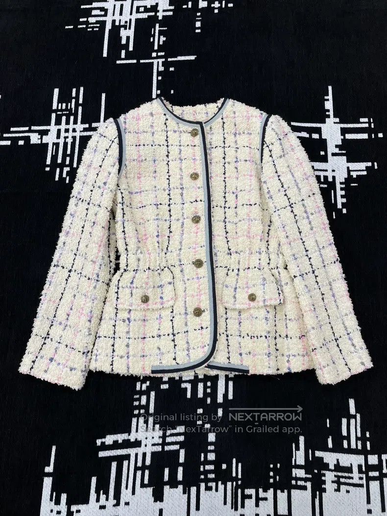 Gucci Gucci Size10 Paid tweed knitted coat Size M / US 6-8 / IT 42-44 - 1 Thumbnail