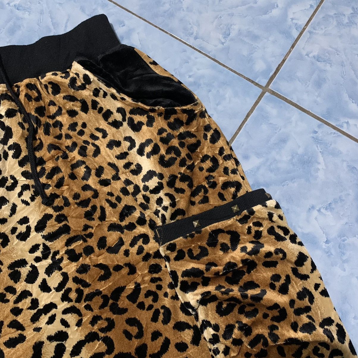 Japanese Brand Sorridere Leopard Hakama Pants Size 32" / US 10 / IT 46 - 3 Thumbnail