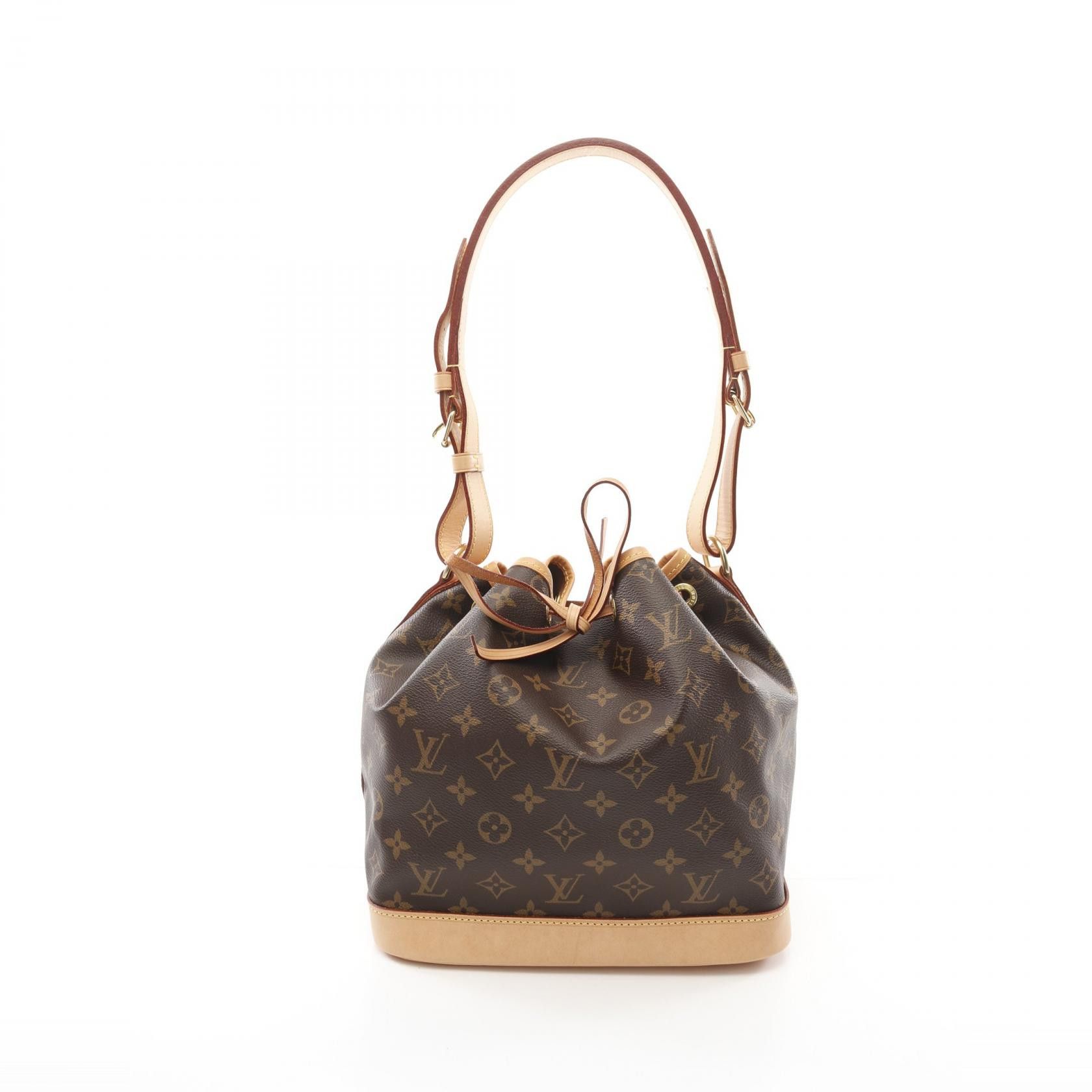 Louis Vuitton Louis Vuitton Petit Noe Monogram Shoulder Bag Canvas Shoulder Bag M46984 in Brown, Women's