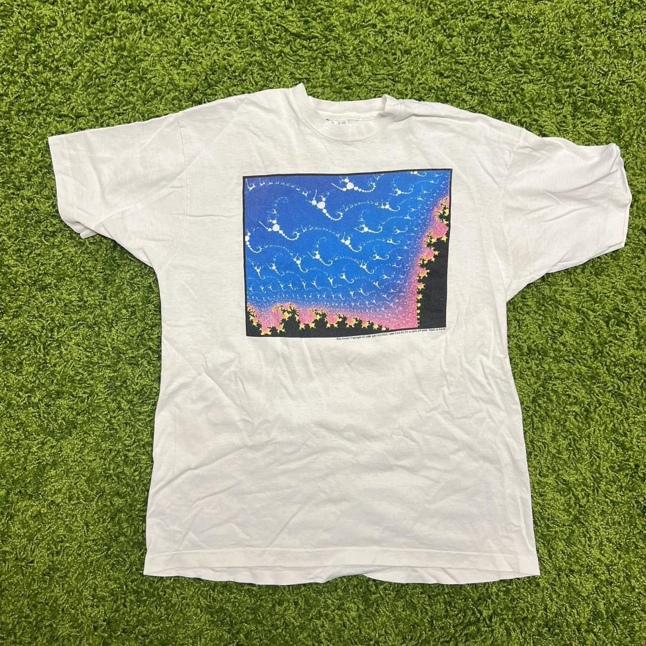 Hanes × Matix Rare Fractal Art T-shirt Size US XL / EU 56 / 4 - 1 Thumbnail