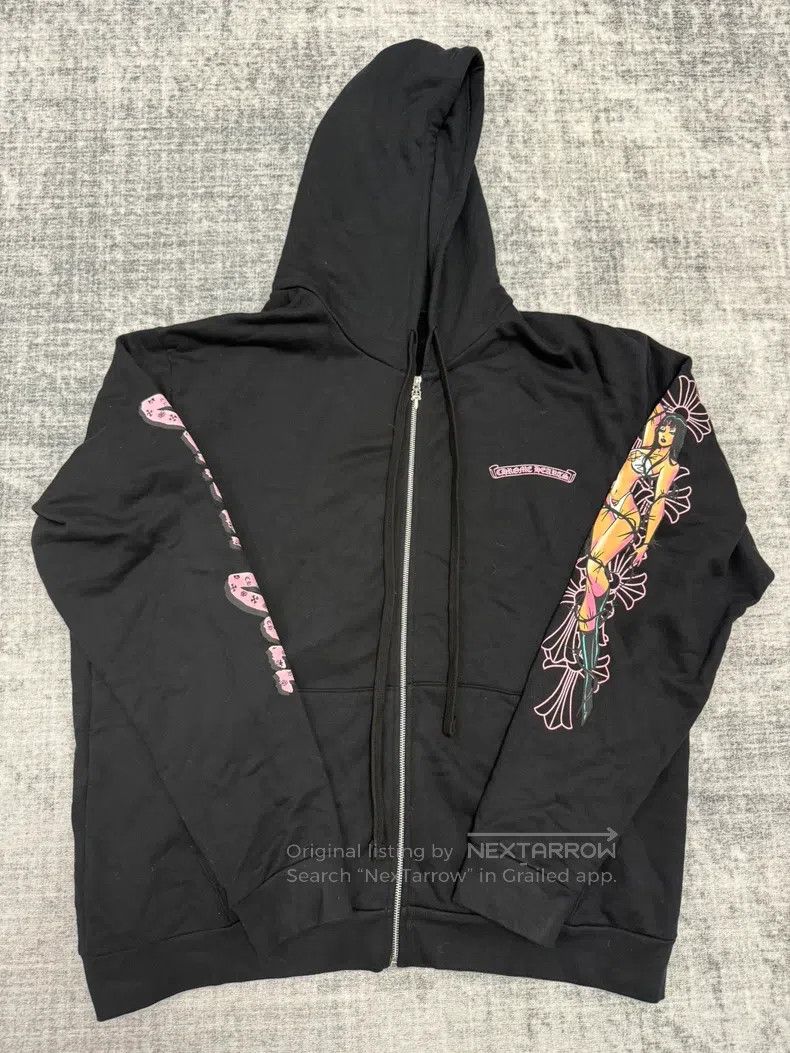 Chrome Hearts CHROME HEARTS Size XL Hood zipper sweater Size US XL / EU 56 / 4 - 1 Thumbnail
