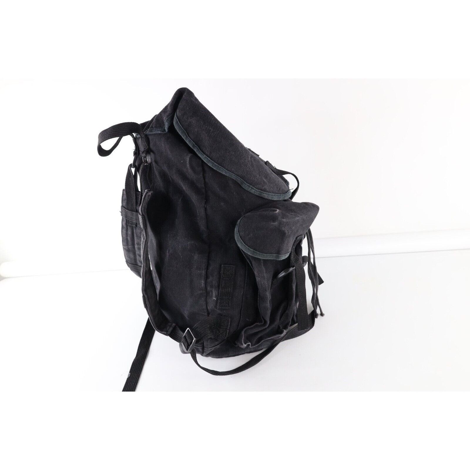 Vintage Vintage 90s Streetwear Heavyweight Canvas Rucksack Size ONE SIZE - 6 Thumbnail