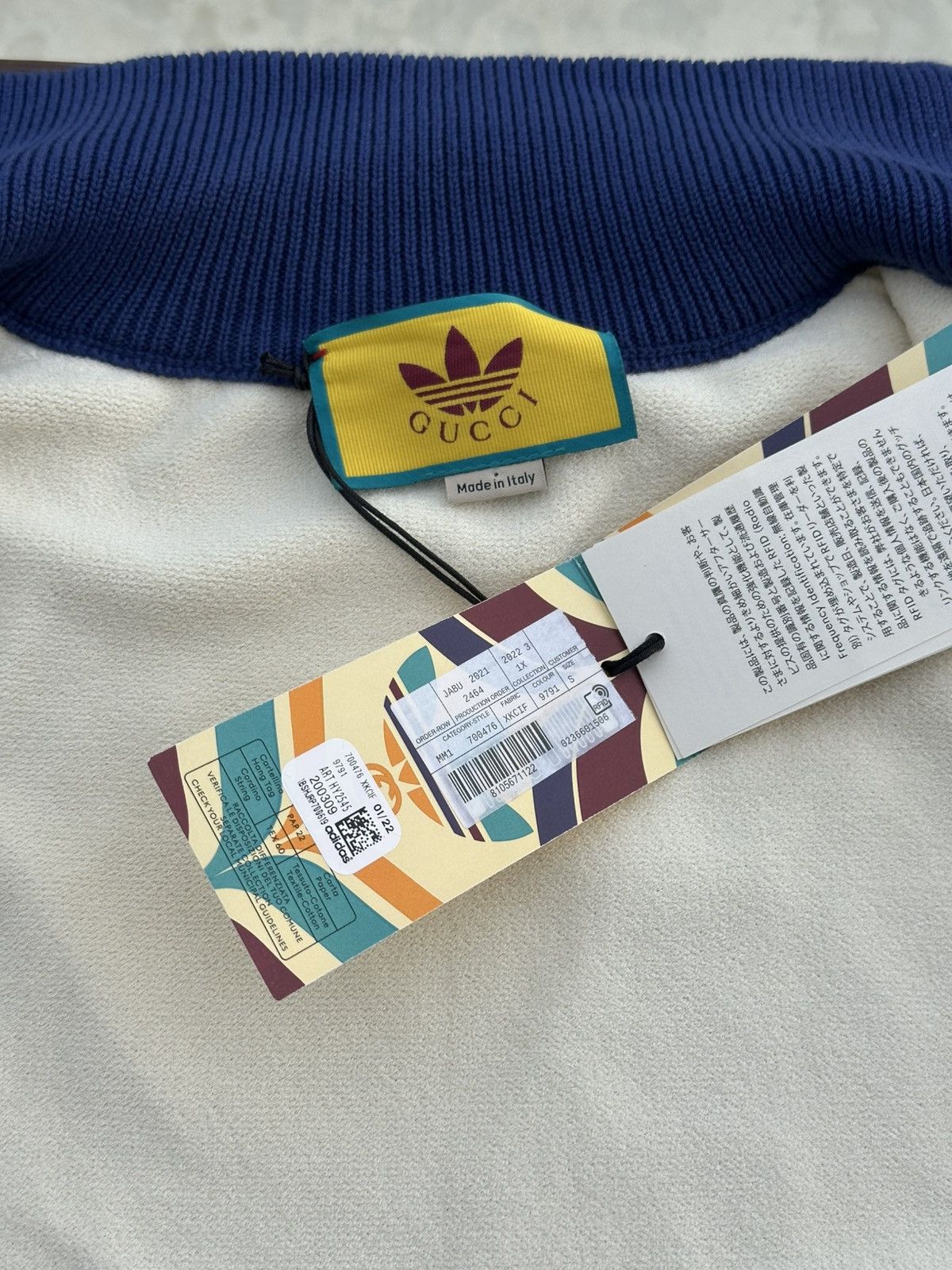 Adidas × Gucci Adidas x Gucci Knit Tracksuit Set - Ivory (Size S), BNWT Size US S / EU 44-46 / 1 - 20 Thumbnail