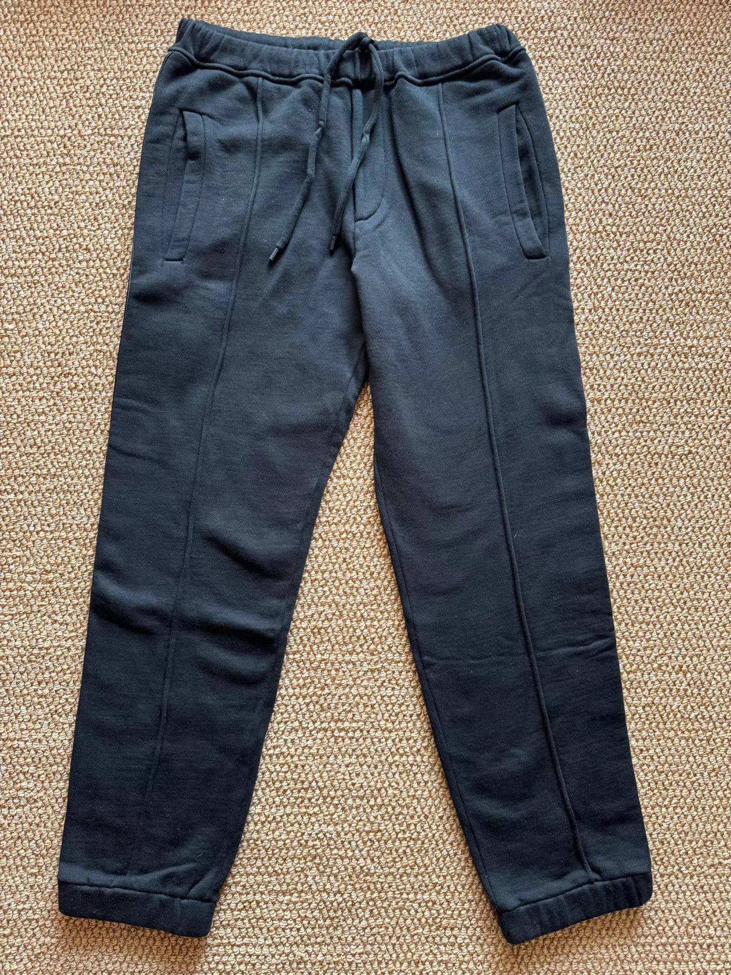 Fendi FENDI Black FF Logo Cashmere Lined Sweatpants Size 50 Unused Size US 34 / EU 50 - 1 Thumbnail