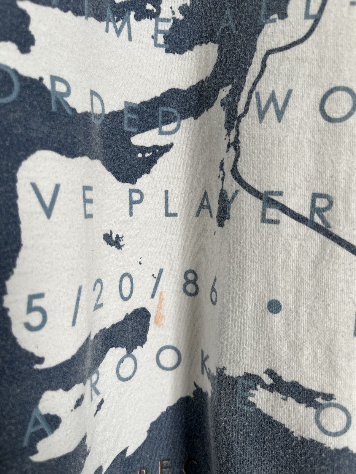 Nike Nike Vintage Extra RARE Jordan Overprinted T-shirt Size US XL / EU 56 / 4 - 7 Thumbnail