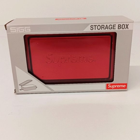 Supreme Supreme SIGG Small Metal Box Plus - Red Size ONE SIZE - 2 Thumbnail