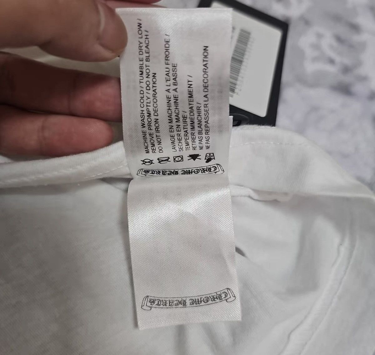 Chrome Hearts Chrome Hearts Foti Grid Pattern T shirt Size US S / EU 44-46 / 1 - 2 Thumbnail