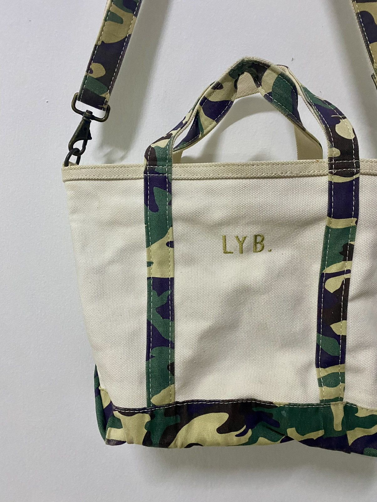 L.L. Bean Vintage Ll bean Canvas tote/sling bag Size ONE SIZE - 4 Thumbnail