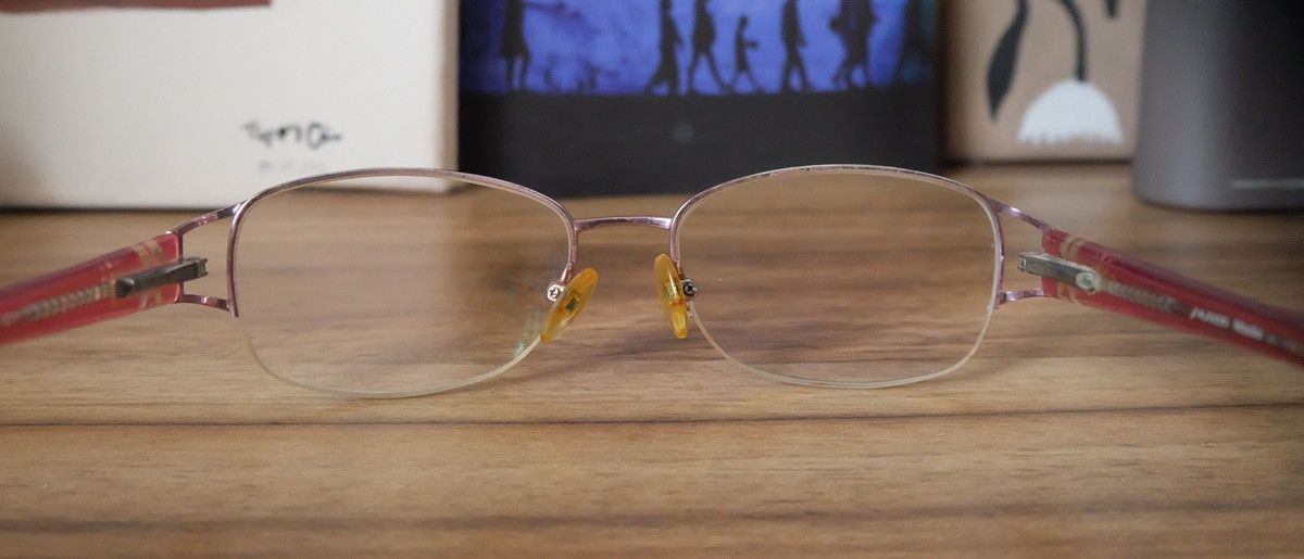Japanese Brand Shiseido Half Rim Glasses Size ONE SIZE - 4 Thumbnail
