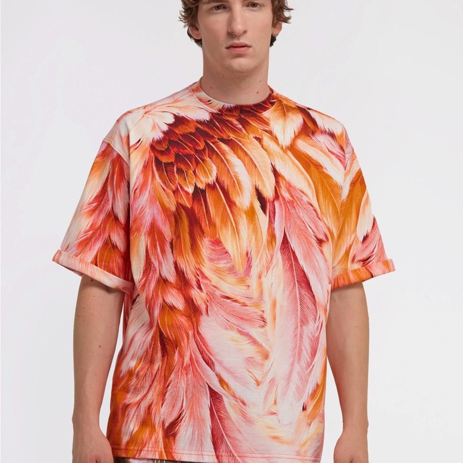 Roberto Cavalli Roberto Cavalli L Crew Neck T-Shirt - NWT & Hologram Cert Size US L / EU 52-54 / 3 - 2 Thumbnail