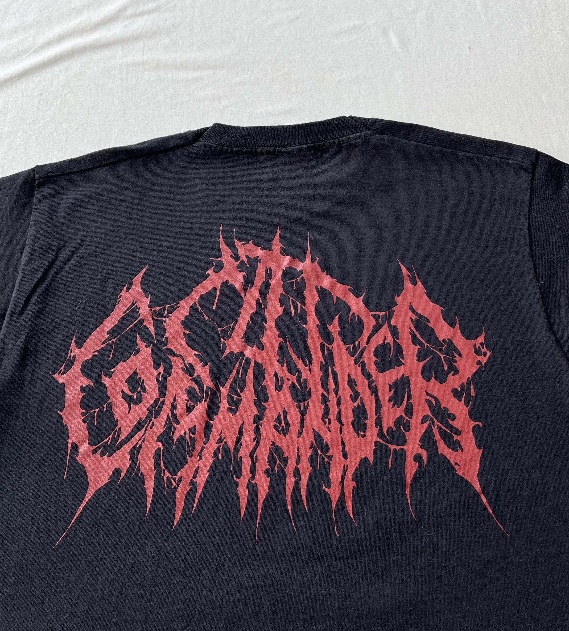 Band Tees Vintage 2000s Clit Commander Brutal Death Metal Band T-shirt Size US M / EU 48-50 / 2 - 10 Thumbnail