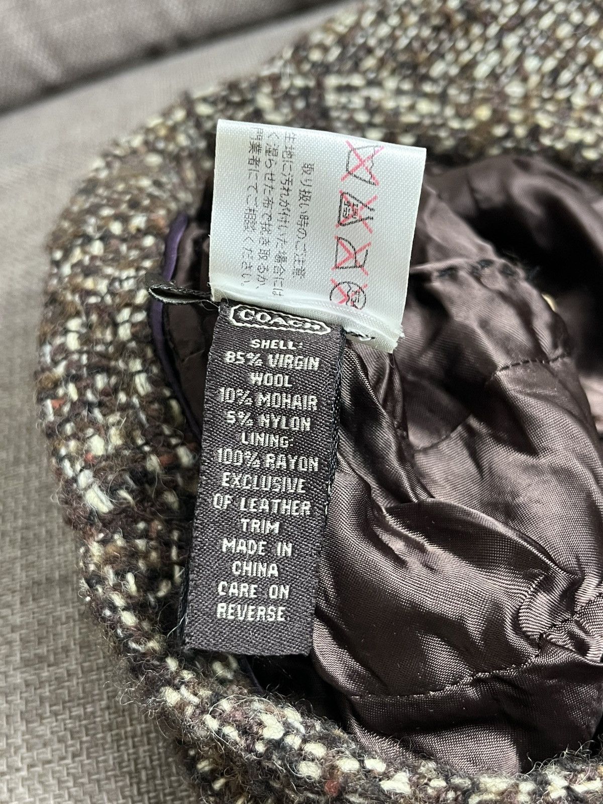 Coach Coach Newsboy cap Size ONE SIZE - 6 Thumbnail